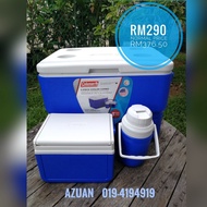 Coleman 36QT/34L Cooler Box & Cooler Jug Combo (Blue)