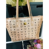 MCM Tote Bag Rose Gold