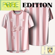 AMIGO NFL Sublimation Microfiber Jersey tshirt Design Pink Series baju jersi baju jersey Malaysia vi