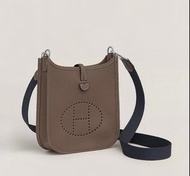 Hermes Mini Evelyne 16 大象灰