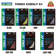 YONEX EXBOLT 63 ORIGINAL BADMINTON RACKET STRINGS