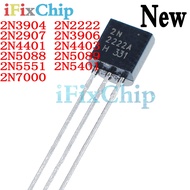 TO-92 100PCS 2N2222 2N3904 2N2907 2N3906 2N4401 2N4403 2N5088 2N5089 2N5551 2N5401 2N7000 NPN Transi