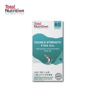 [Ready Stock] Total Nutrition Omega-3 Double Strength Fish Oil 1000mg Softgels, 60s