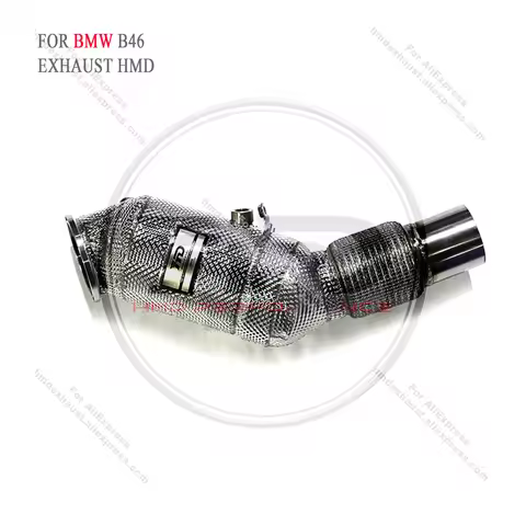 for B48 Downpipe B48 B46 BMW Exhaust car accessories SS304 Heat shield Lossless installation OPF/wit