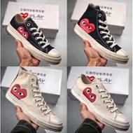 Converse x CDG Play❤️
