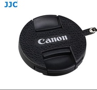 JJC CS-C52 BLACK 鏡頭蓋防丟皮套 For  Canon 52mm filter size lens