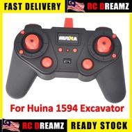 Huina 1594 Transmitter 2.4G Original Spare part for Huina 1594 594 RC Excavator Remote Control