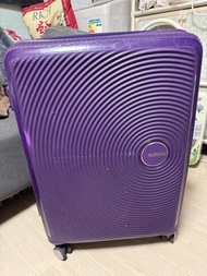 American Tourister 紫色行李箱