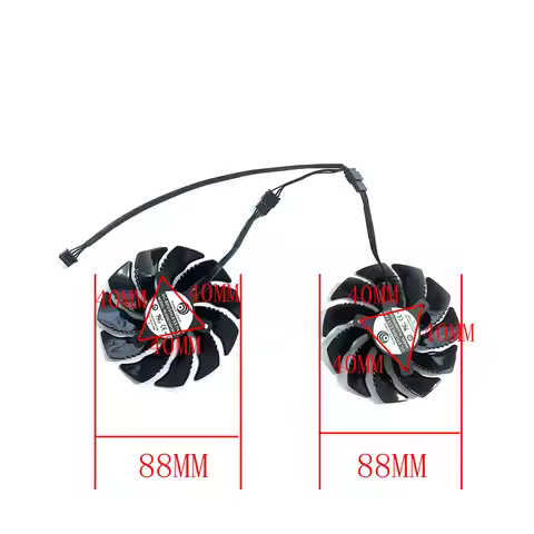 For Gigabyte Geforce GTX 1050 1050TI 1060 1070 1070TI Radeon RX 570 580 470 480 G1 85MM 4PIN PLD0921