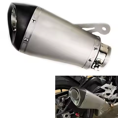 S1000RR S1000R Slip-on Exhaust Motorcycle Muffler Escape Moto movable DB Killer Laser For BMW S1000R