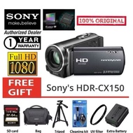 SONY HDR-CX150 HANDYCAM VIDEO CAMERA EXMOR SENSOR (1 YEARS WARRANTY) SONY CAMCORDER HANDYCAM VIDEO C