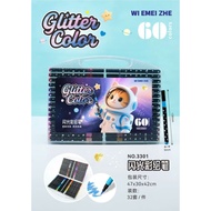 Glitter Marker 3301 - 60 Colors