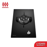 Rinnai RB-3311S-GBS Domino Single Burner Built in Gas Hob (Glass) (West Malaysia Only)