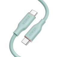 Cáp Sạc Nhanh Anker Flow Usb C to C 100W A8552 A8553 Mềm Mại  Hỗ Trợ Macbook Laptop Samsung Huawei L