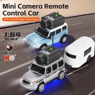 1/64 Scale Mini RC Car with 720P FPV WiFi Camera, 2.4G Remote Control APP Control Racing Vehicle Toy