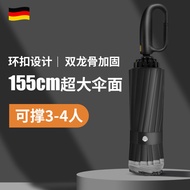 New 2025 Large Size Mens Automatic LED Rain Umbrella Windproof Stormproof Inverted 155cm Car Mounted