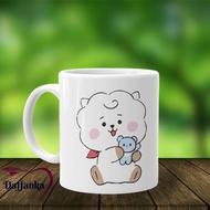 BT21 RJ Glass Mug