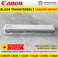 Cleaning Blade Transferbelt Canon NPG67 Canon C3520/3525/3530/3020/3025/3030/3720/3725/3730/3820
