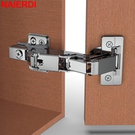 NAIERDI 2 Pack 175 Degree Cabinet Hinges Hydraulic Concealed Frameless Lazy Susan Hinge Door Hinges 
