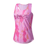 AONIJIE FW6236 เสื้อกล้ามแขนกุดระบายอากาศน้ำหนักเบาแห้งเร็วสำหรับผู้หญิงในฤดูร้อน