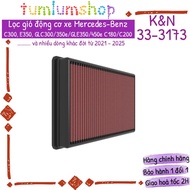 KN 33-3173 Mercedes-Benz engine air filter series C, GLC, GLE