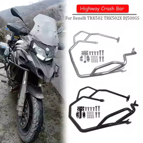 Motorcycle Protector Engine Guard Crash Bars Frame Protection Bumper For Benelli TRK502 TRK520X TRK 