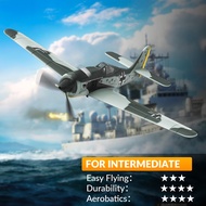 VOLANTEXRC RC Airplane 2.4GHz 4CH FW190 400mm Fixed Wing 6-Axis Gyro Aircraft One Key Aerobatic U-Tu