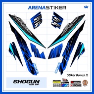 SH06c Sticker SUZUKI Shogun 125 Sp Sticker Striping Lis Shogun 125 Retro Variation Racing LineDesign