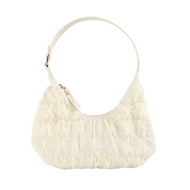 Cream Puff Bag Female Cloud MiuMiu Bag 2024 New Arrival Summer Fashion Shoulder Dumpling Bag Sweet Cool Underarm Bag