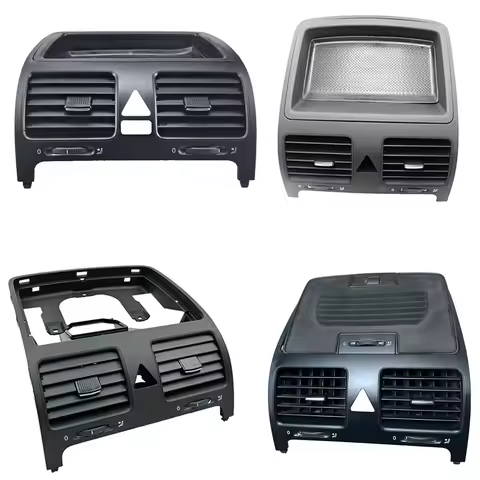 Central Air Conditioning Outlet A / C Vent Air Nozzle Kit Warning Switch For Golf 5 MK5 1KD819728 1K