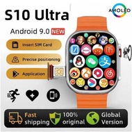Oril 4G Smartwatch CDS9 S9 S10 Ultra Rotary Camera GPS WIFI Heart Rate Tracker 256GB Storage Downloa