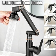 1080° Rotating Multi-functional Swivel Faucet 4 Water Modes Hot Cold Sink Tap  for Home Use