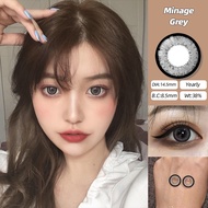 Flash Sale Brown daily14.0-14.2mm Brown Grey lens Big Eye Contact soft Lens Color Soft Lens Use Sto