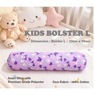 Bolster L (Large Sizes) for Kids (1pc) - Cotton Fabric Case 儿童抱枕