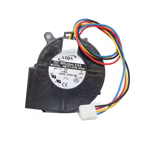 new for AB7512HB-W0B AB7512HB-WOB 7530 DC 12V 0.48A blower fan
