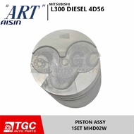ART PISTON ASSY 4D56-STD MI4D02W MD103318 (MADE IN JAPAN) MITS. L300 DIESEL 4D56 1SET