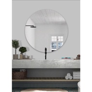 CERMIN /cermin dinding /cermin /cermin murah /cermin hiasan /mirror wall /Round mirror Cermin Bulat Saiz Besar XL 60CM