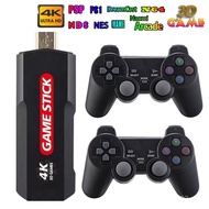 PC Mode X2 Game Box Home TV Top Box Single Doubles Game 2.4g HD 4k