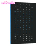 Milu The Symposium Plato เพนกวินความคิดที่ดีหนังสือภาษาอังกฤษเดิม