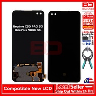 LCD Display Touch Screen Compatible For Realme X50 PRO 5G RMX2075 RMX2071 RMX2076 / OnePlus NORD 5G 