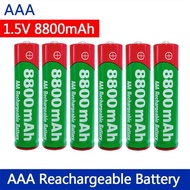 AAA Battery 1.5V rechargeable AAA battery 8800mAh AAA 1.5V New Alkaline Rechargeable battery for led