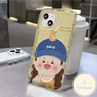 Cute Girl Illustration Phone Case Samsung S10 Plus Note20 Ultra S21 Ultra S20 S24