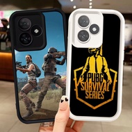 Z-28 PUBG Game White Black Case Casing for Realme C53 C61 Note 50 60 C51 Case