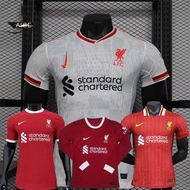 【AIGE】Player Issues 23/24/25 Liverpool Home Away Football Jersey For Kids Children men Jersey