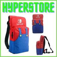 Nintendo Switch 2 Sling Bag Shoulder Carrying Storage Backpack Mario Odyssey case Nitendo Switch 2