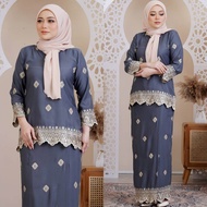 (XS - 5XL) KURUNG KEDAH SONGKET PLUS SIZE NIKAH TUNANG ANNUAL DINNER BAJU EVENT RAYA SEDONDON BRIDESMAID KENDURI MURAH