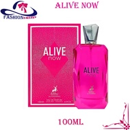 ALIVE NOW 100ML BY MAISON ALHAMBRA EDP PERFUME SPRAY 100% ORIGINAL