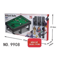 Bàn bi-a lót nỉ size Lớn giải trí ( Bàn Bida lỗ Mini – trò chơi giải trí tại nhà cho cả gia đình – đ