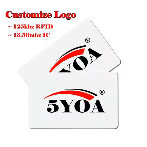 Customize Logo Design Printing Arbitrary Pattern VIP Print RFID ID 125khz EM4100 Card 13.56mhz IC MF