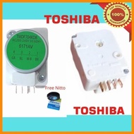 (BER) timer defrost kulkas 2 pintu Toshiba original